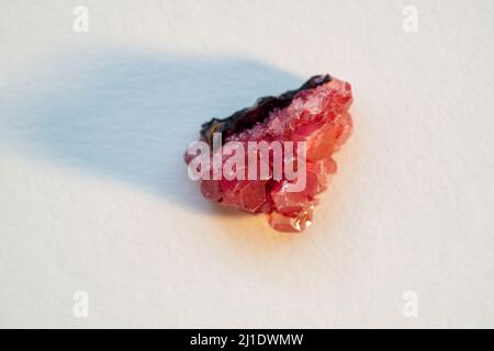 Polished gemstones photographed in the studio with lighting Stock Photo