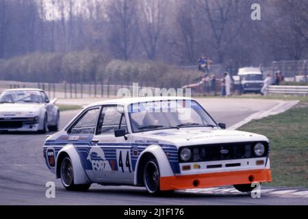 Maurizio Menes Cavalli (ITA) Rinaldo Drovandi (ITA) Ford Escort RS 2000 Div3 Forza7 Achilli Motors Stock Photo