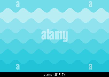 Blue ocean waves pattern. Horizontally seamless sea water texture ...