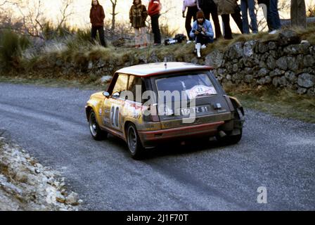 Modèle Réduit Renault 5 Alpine Gr2 No.138 1000 Pistes De Canjuers 1983 D Auriol J Y Tissiot Limited 300