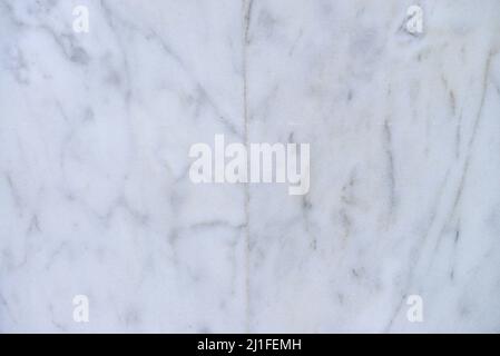 grey white marble polished stone texture background Stock Photo