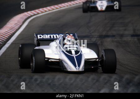 Nelson Piquet (BRA) Brabham BT50 Bmw Stock Photo