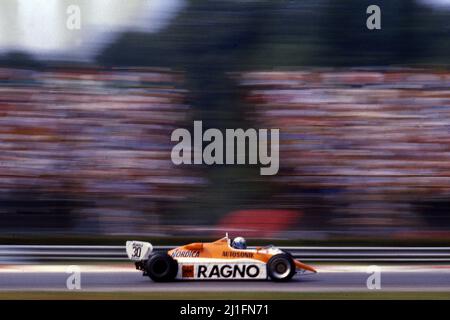 Mauro Baldi (ITA) Arrows A5 Ford Cosworth Stock Photo