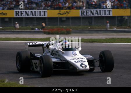 Keijo Erik Keke Rosberg (FIN) Williams FW08 Ford Cosworth Stock Photo