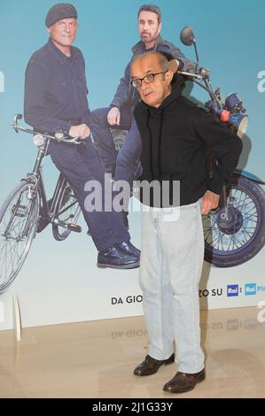 Francesco Scali attends the photocall of the Rai fiction Don Matteo 13 at Rai center  Via Asiago. Stock Photo