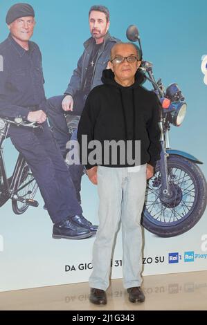 Francesco Scali attends the photocall of the Rai fiction Don Matteo 13 at Rai center  Via Asiago. Stock Photo