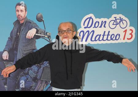 Francesco Scali attends the photocall of the Rai fiction Don Matteo 13 at Rai center  Via Asiago. Stock Photo