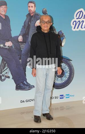 Francesco Scali attends the photocall of the Rai fiction Don Matteo 13 at Rai center  Via Asiago. Stock Photo