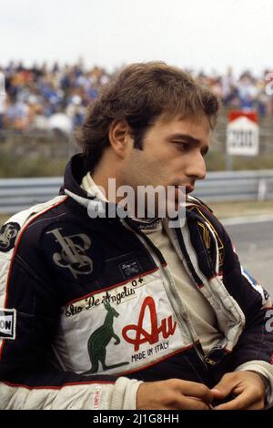 Elio de Angelis (ITA) Lotus Stock Photo