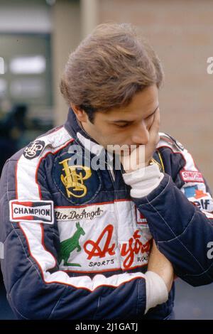 Elio de Angelis (ITA) Lotus Stock Photo