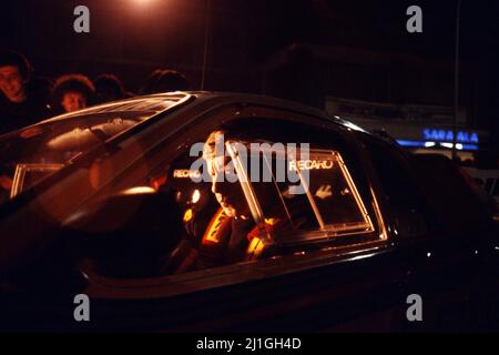 Walter Rohrl (GER) Lancia Rally 037 GrB Martini Racing 2nd position ...