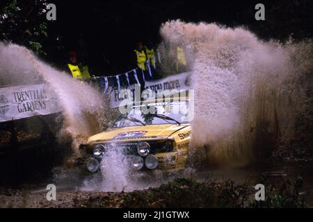 Lasse Lampi FIN Pentti Kuukkala FIN Audi Quattro GrB Stock Photo 