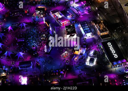 Jeddah, Saudi Arabia. 25th Mar, 2022. Circuit atmosphere. Saudi Arabian Grand Prix, Friday 25th March 2022. Jeddah, Saudi Arabia. Credit: James Moy/Alamy Live News Stock Photo