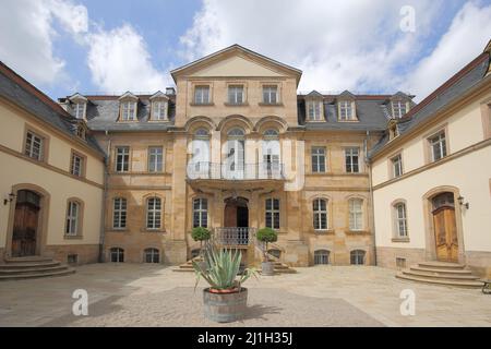 Baroque Hohhaus Castle in Lauterbach, Hesse, Germany Stock Photo