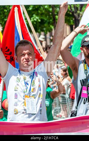 Pride Parade, Toronto, Canada, 2012 Stock Photo