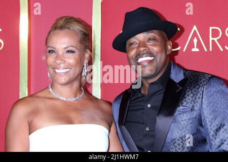 March 25, 2022, Los Angeles, CA, USA: LOS ANGELES - MAR 25:  Heather Packer, William Packer at the 12th Governors Awards at Dolby Ballroo  on March 25, 2022  in Los Angeles, CA (Credit Image: © Kay Blake/ZUMA Press Wire) Stock Photo