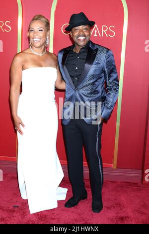 March 25, 2022, Los Angeles, CA, USA: LOS ANGELES - MAR 25:  Heather Packer, William Packer at the 12th Governors Awards at Dolby Ballroo  on March 25, 2022  in Los Angeles, CA (Credit Image: © Kay Blake/ZUMA Press Wire) Stock Photo