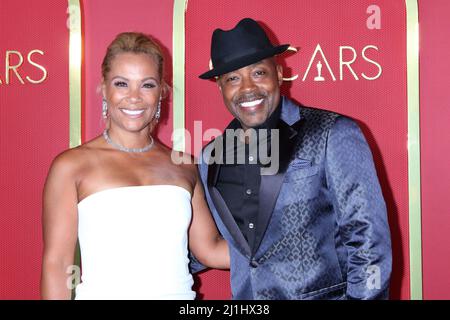 March 25, 2022, Los Angeles, CA, USA: LOS ANGELES - MAR 25:  Heather Packer, William Packer at the 12th Governors Awards at Dolby Ballroo  on March 25, 2022  in Los Angeles, CA (Credit Image: © Kay Blake/ZUMA Press Wire) Stock Photo