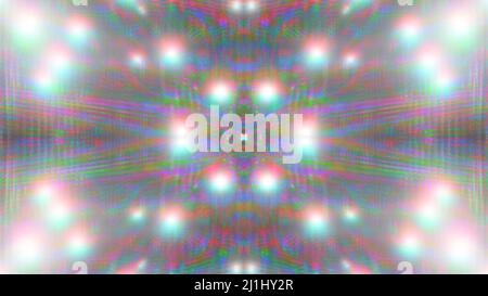 An abstract holographic burst background image. Stock Photo