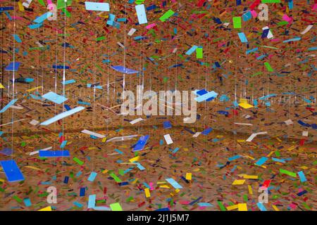 New Zealand, Wellington - January 10 2020: the view of multi-sensory kinetic installation, Te Papa Museum on January 10 2020 in Wellington, New Zealan Stock Photo