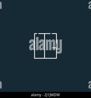 GT or TG letters Initial icons monogram vector inspiration logo design Stock Vector