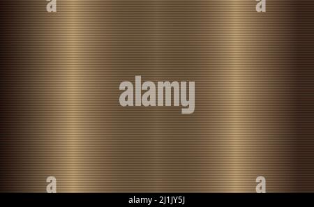 Abstract striped lined horizontal glowing background. Scan screen. Technological blue futuristic card with stripes. Vector illustration Stock Vector