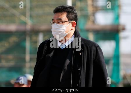 Sheffield, UK. 26th Mar, 2022. Dejphon Chansiri, Owner of Sheffield Wednesday in Sheffield, United Kingdom on 3/26/2022. (Photo by Ben Early/News Images/Sipa USA) Credit: Sipa USA/Alamy Live News Stock Photo