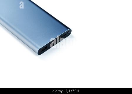 External battery Charging power supply isolated on white background Stock Photo
