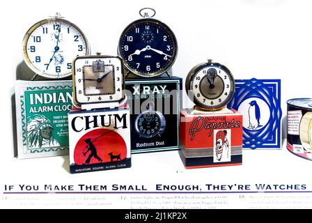 Bristol, Connecticut, USA. 25th Mar, 2022. The American Clock & Watch Museum, established in 1954, collects, preserves, exhibits and interprets the history and science of clocks, watches and other timekeepers.(Credit Image: © Brian Cahn/ZUMA Press Wire) Stock Photo