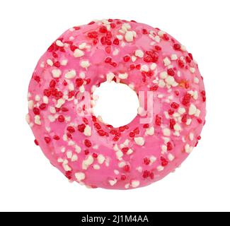 donut path isolated on white Stock Photo