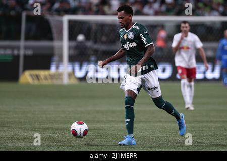 SP - Sao Paulo - 03/26/2022 - PAULISTA 2022, PALMEIRAS X BRAGANTINO - Rony  Palmeiras player during a