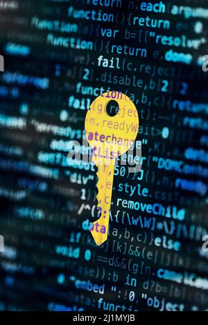 cybersecurity, internet and network safety concept Stock Photo
