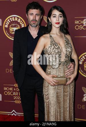 Richie Akiva and Darren Dzienciol arrive at Darren Dzienciol and Richie