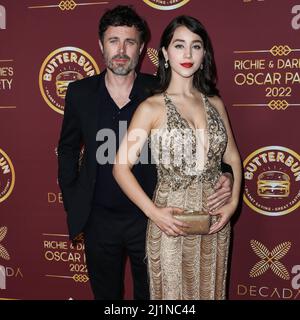 Casey Affleck His Girlfriend Caylee Cowan Editorial Stock Photo