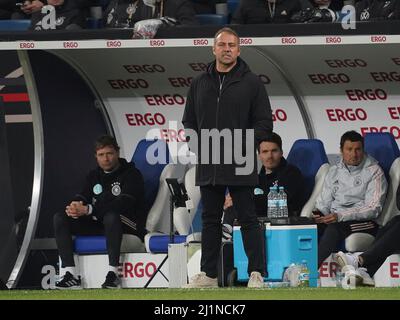 March 27th, 2022, PreZero Arena, Sinsheim, friendly match Germany vs. Israel, in the picture coach Hansi Flick (Germany) Stock Photo