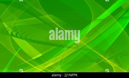 Background abstract 8K green light green dark green black white waves lines curves gradient Stock Photo
