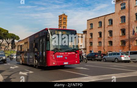 Bus 247 Rome A picture of a Rome city bus Stock Photo - Alamy