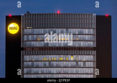 ARAG Insurance, head office in Dusseldorf Stock Photo
