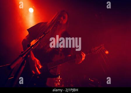 Copenhagen, Denmark. 26th, March 2022. The Dutch death metal band ...