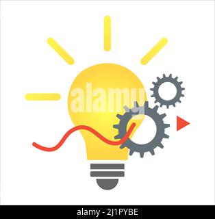 Icon - Idea Development Stock Illustration as EPS 10 File Stock Vector