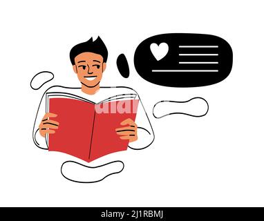 Dreaming character abstract concept Stock Vector