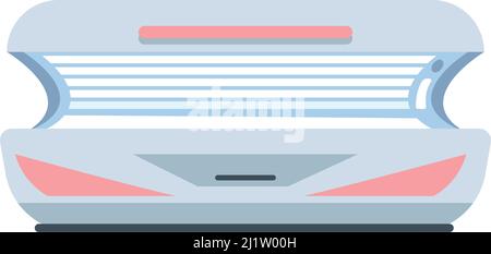 Innovative tanning device semi flat color vector object Stock Vector