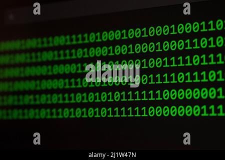 Zeroes and Ones Stock Photo