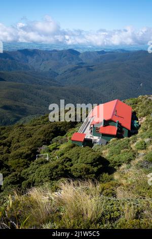 Powell Hutt, Mount Holdsworth, Tararua Ranges, North Island, New Zealand Stock Photo