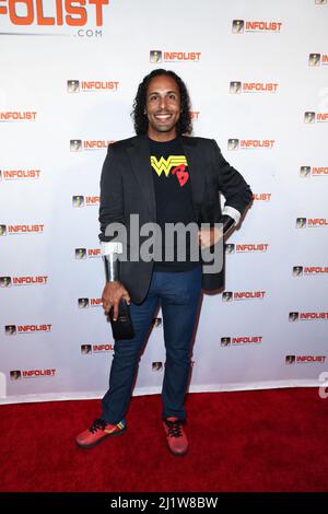 West Hollywood, California, USA. 24th March, 2022.  attending the InfoList Pre-Oscar Soiree at Skybar  at the Mondrian Hotel in West Hollywood, California.  Credit: Sheri Determan Stock Photo