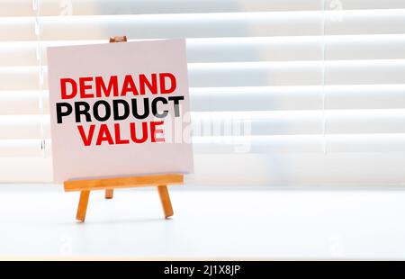 Text sign showing Capture Value. Conceptual photo Customer Relationship Satisfy Needs Brand Strength Retention Open spiral notebook page jute backgrou Stock Photo
