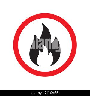 Fire alarm. Black flat icon on a transparent background. Pictogram for ...