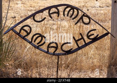 The Granada War Relocation Center, known to the internees as Camp Amache, was a Japanese American concentration camp located in southeast Colorado, so Stock Photo