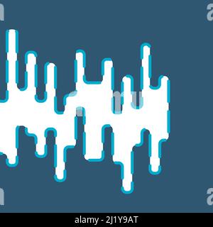 Abstract geometric shapes background with dotted lines Stock Vector
