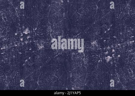 Scratches and spots on a dark purple color old concrete wall for texture Stock Photo